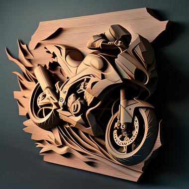 3D модель BMW F 800 R 2009 р.в (STL)